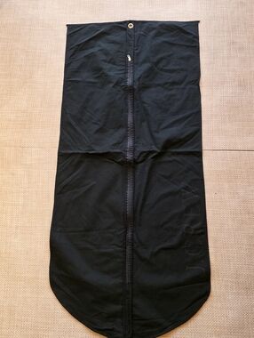 J.Crew Large Black Garment Bag Travel Suit Dress Storage Zipper